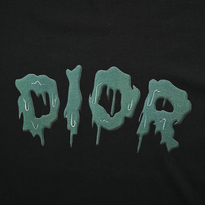 Dior Dripping Logo T-Shirt (Black)