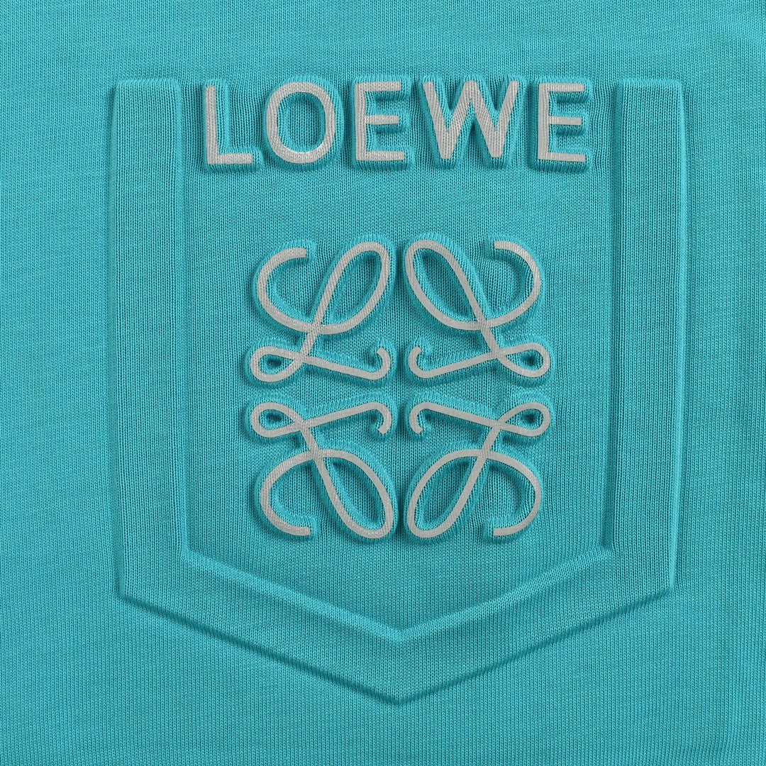 Loewe Turquoise Pocket T-Shirt