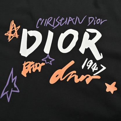 Dior Christian Dior Graphic Black T-Shirt