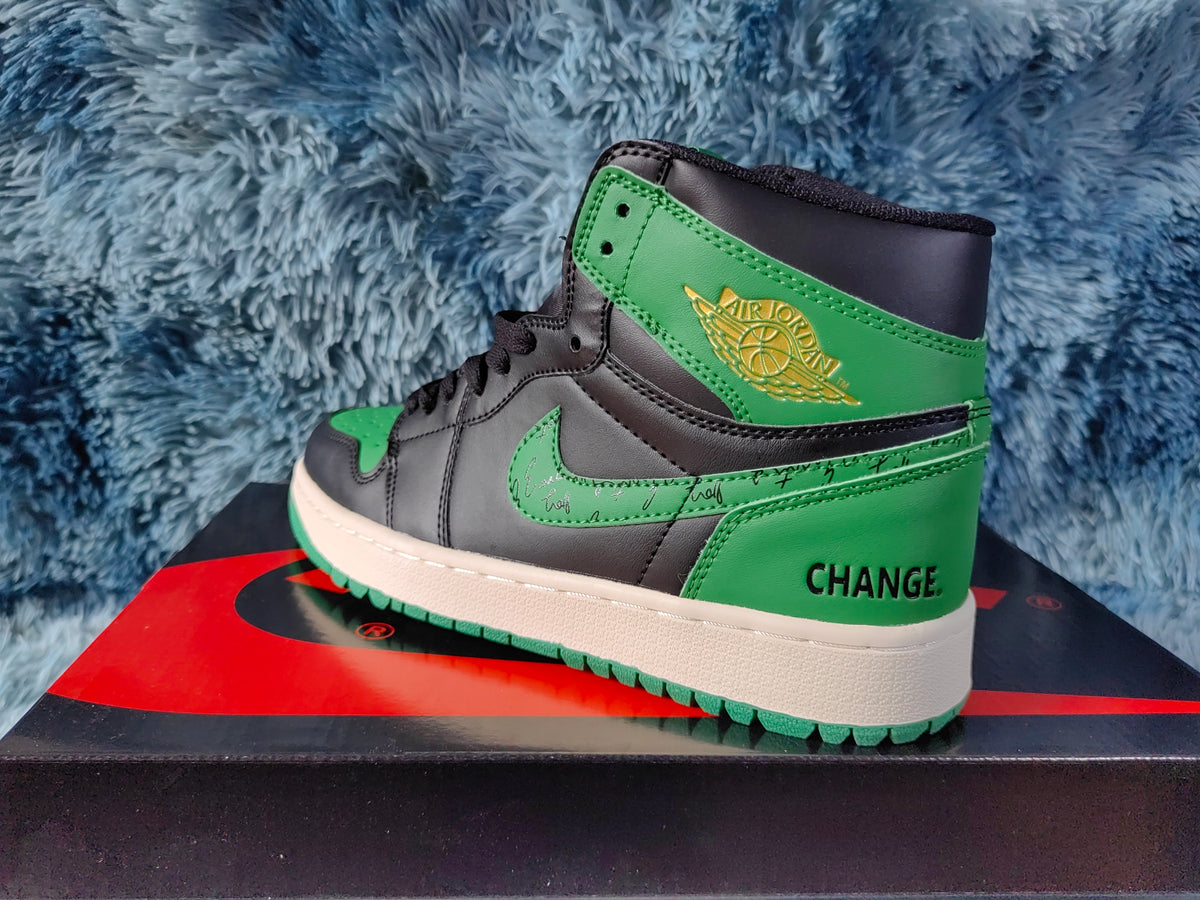 Air Jordan 1 High OG 'Black and Lucky Green'