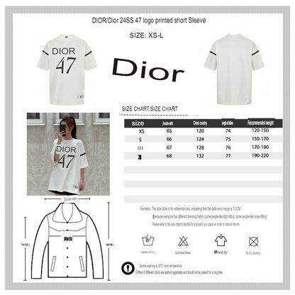 Dior 47 White T-Shirt