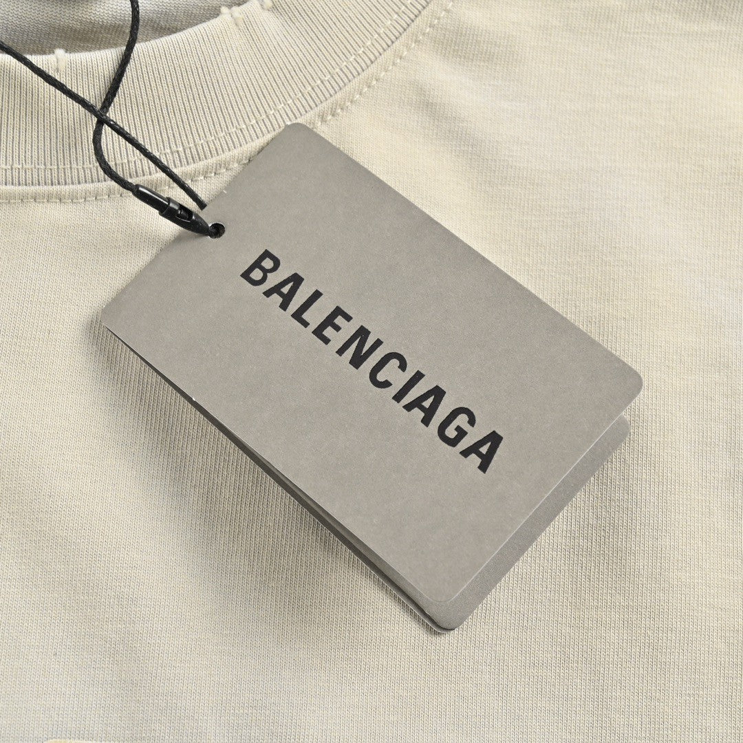 Ba*len*cia*ga t-shirt - double b graphic