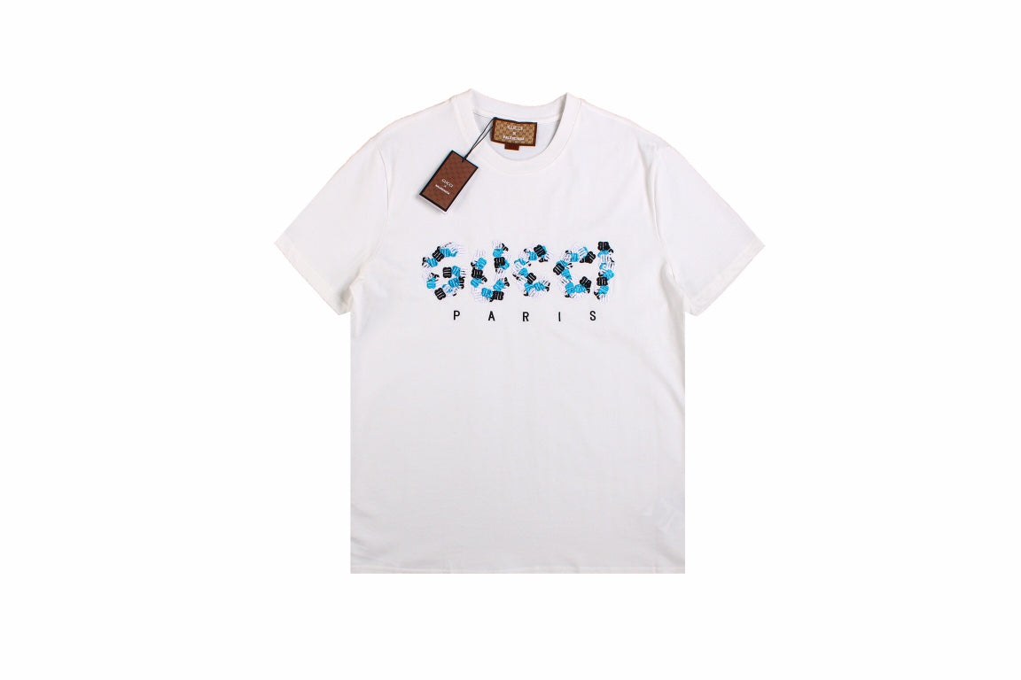 G*u*i flower logo t-shirt (white)