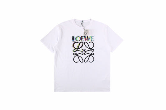 Loewe T-shirt with Colorful Logo