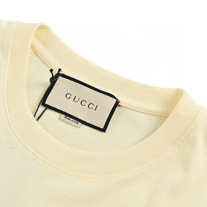 Gucci Interlocking GG Cream T-Shirt