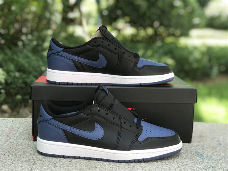 Air Jordan 1 Low "Black/Blue"