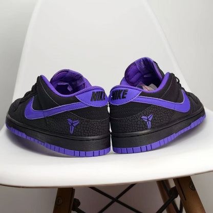 Nike Dunk Low “Black/Purple” – Bold Contrast, Timeless Vibe