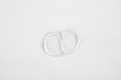 Dior Double D Logo T-Shirt (White)