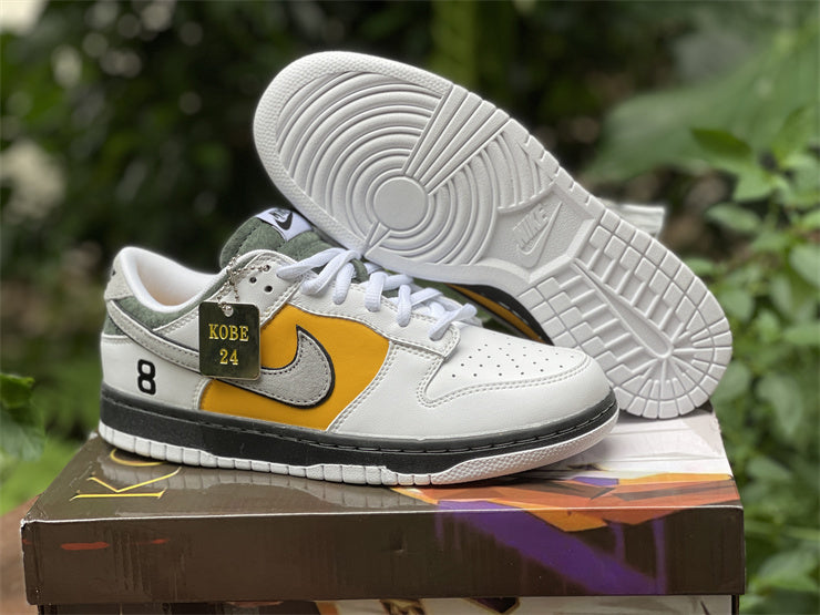 Air Jordan 1 Low WMNS "White / Light Grey / Yellow"
