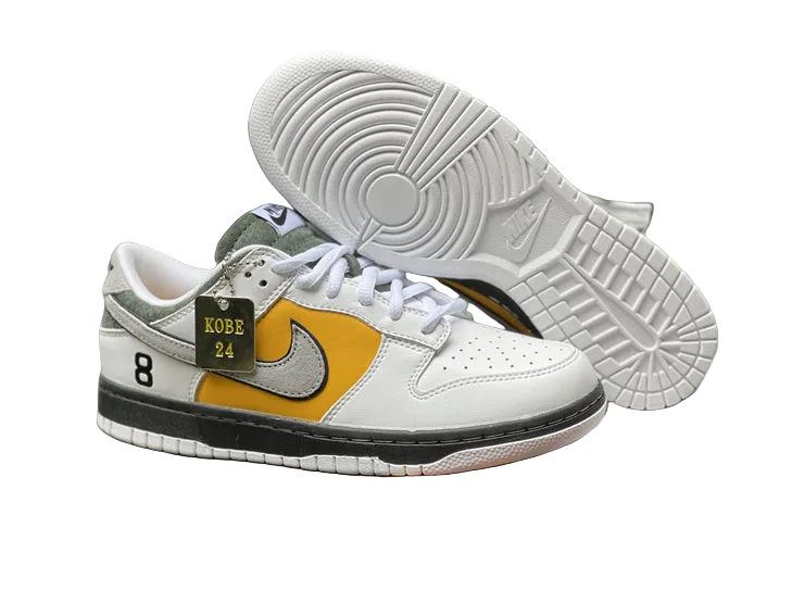 Air Jordan 1 Low WMNS "White / Light Grey / Yellow"
