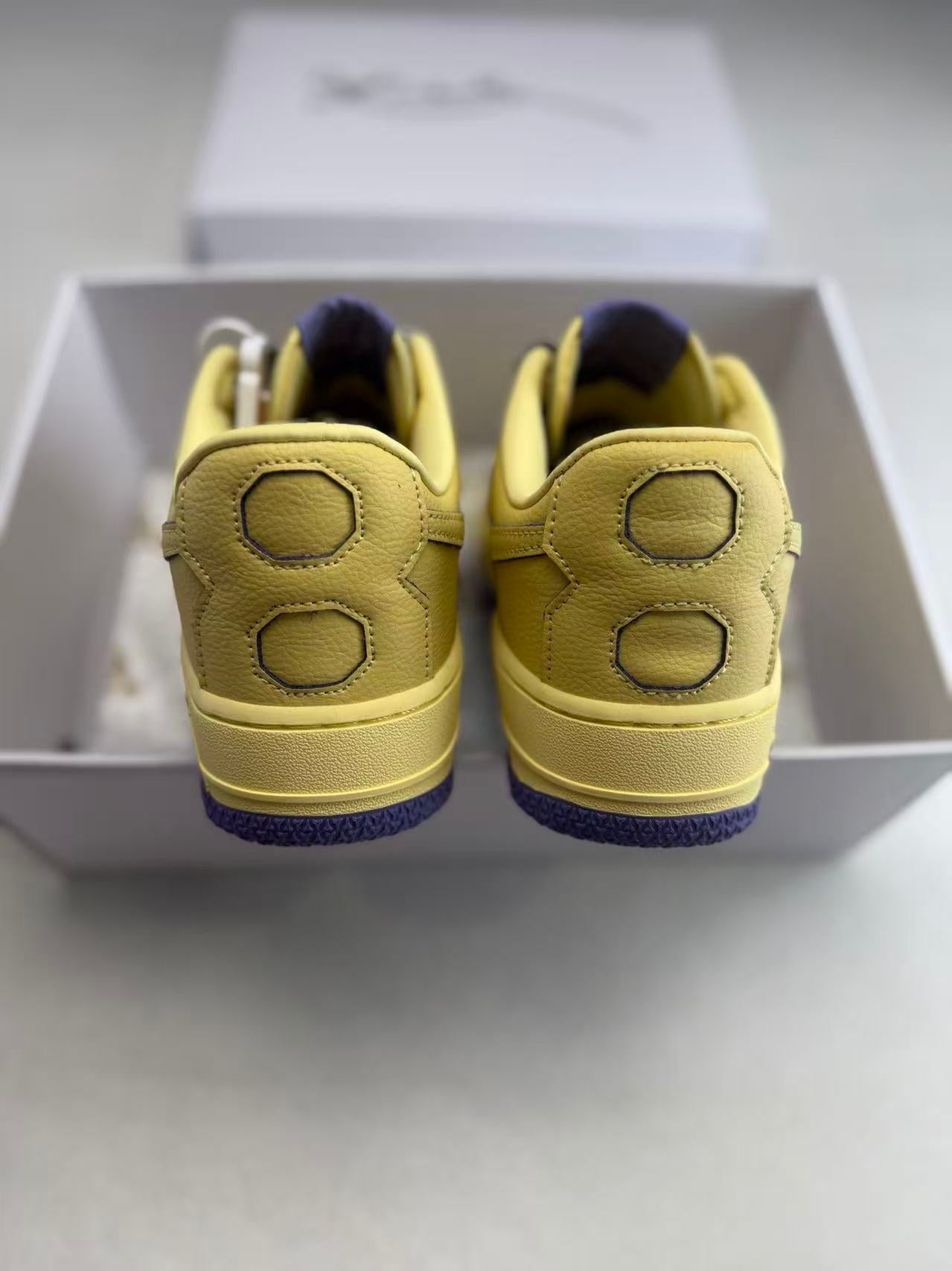 Nike Air Force 1 '07 “Yellow/Purple” – Bold Court Contrast