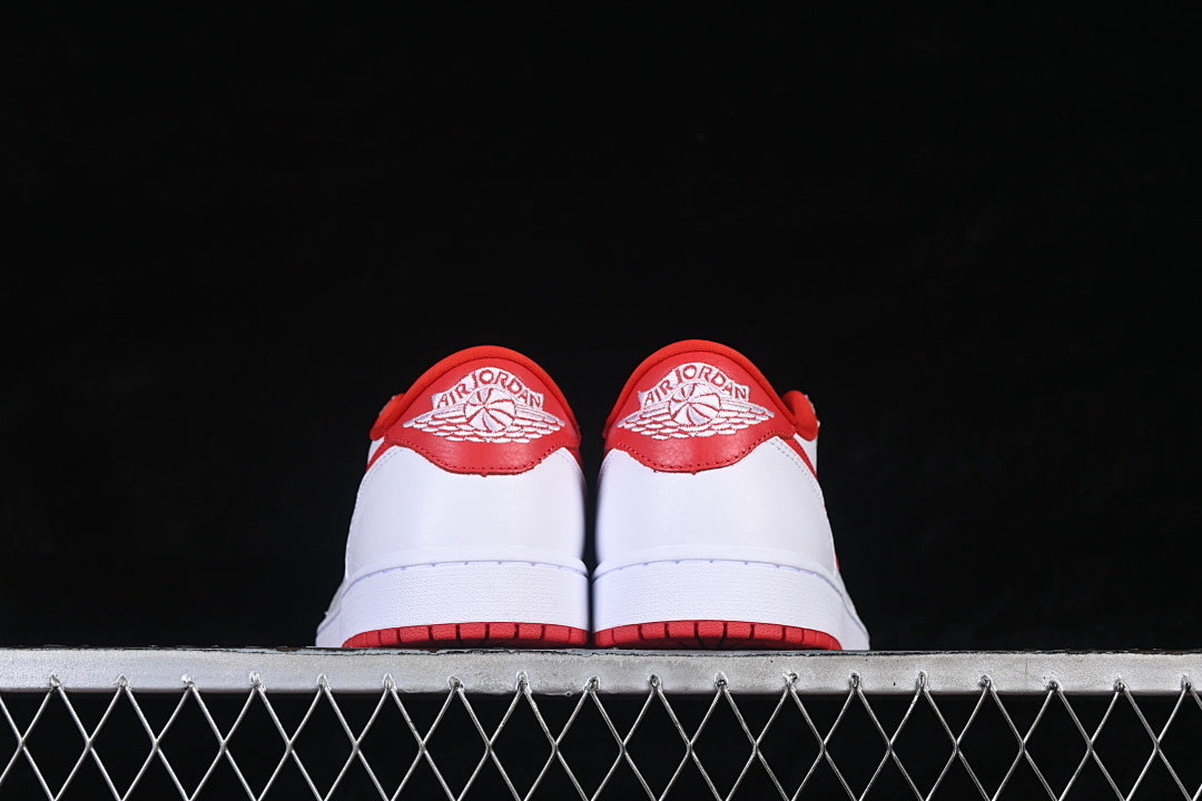 AIR JORDAN 1 LOW "WHITE / VARSITY RED"