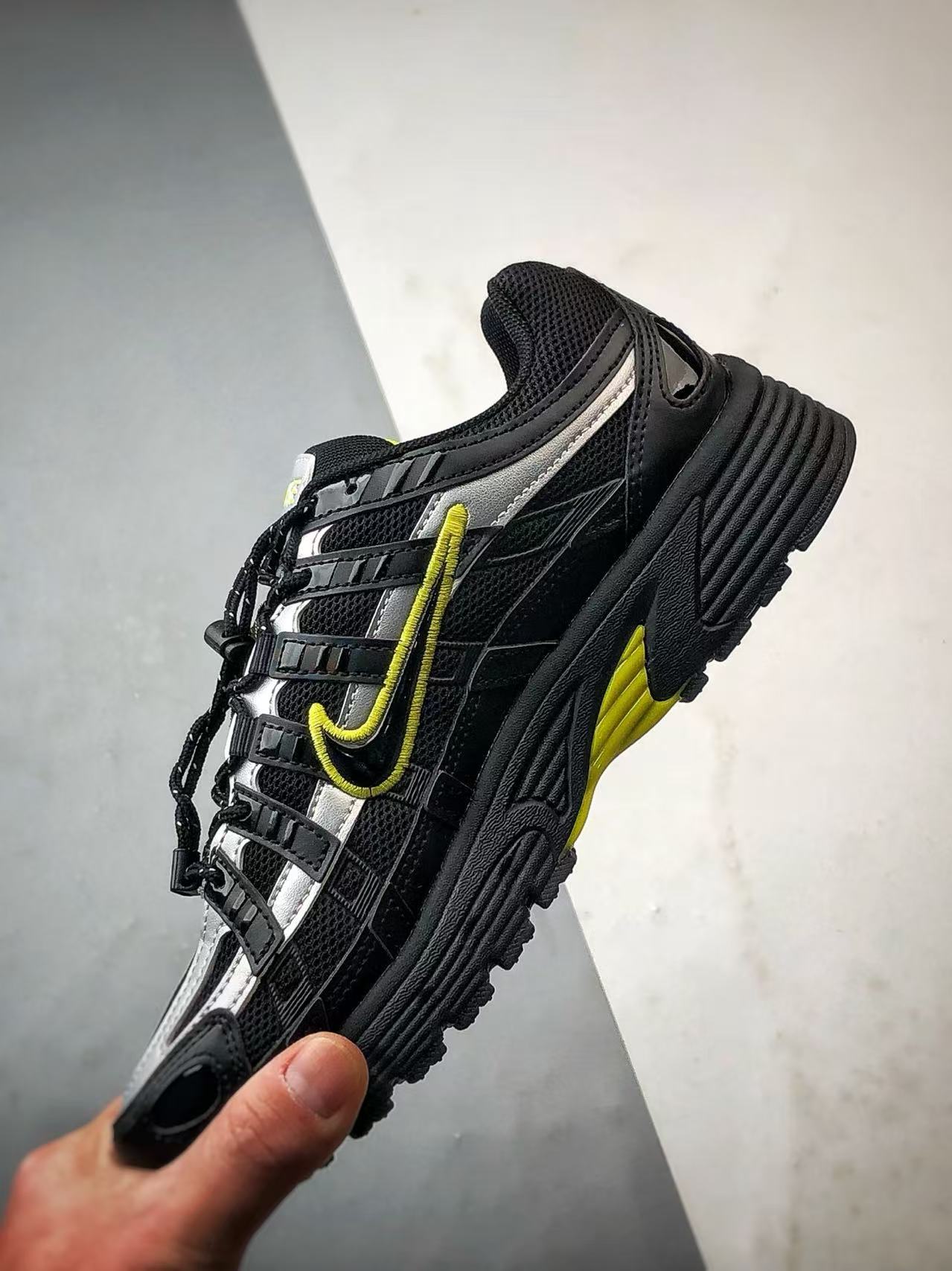 Nike in Black/Silver/Yellow: Industrial Circuit