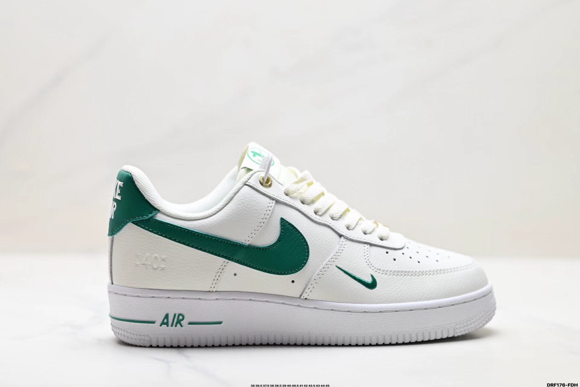 Nike Air Force 1 “White/Green” – Crisp Court-Inspired Style