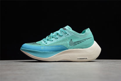 ZoomX Vaporfly NEXT% 2 Turquoise and White