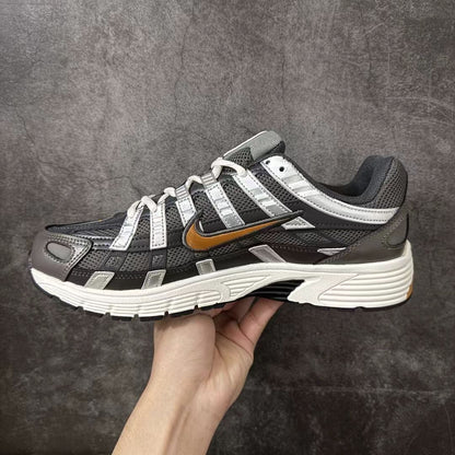 Nike P-6000 “Black/Grey/Orange” – Retro Runner with a Pop