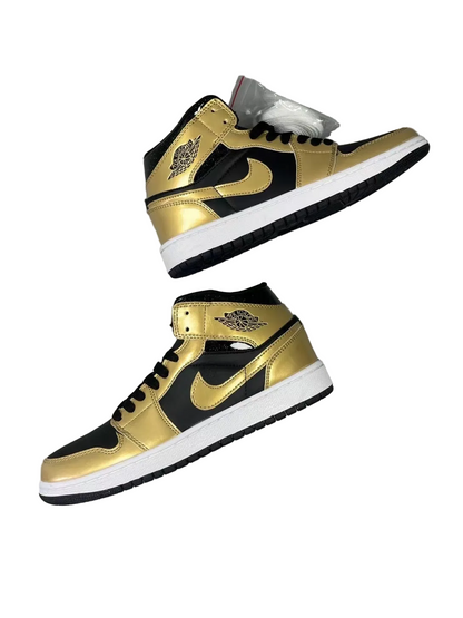 Air Jordan 1 Mid "Black/Gold"