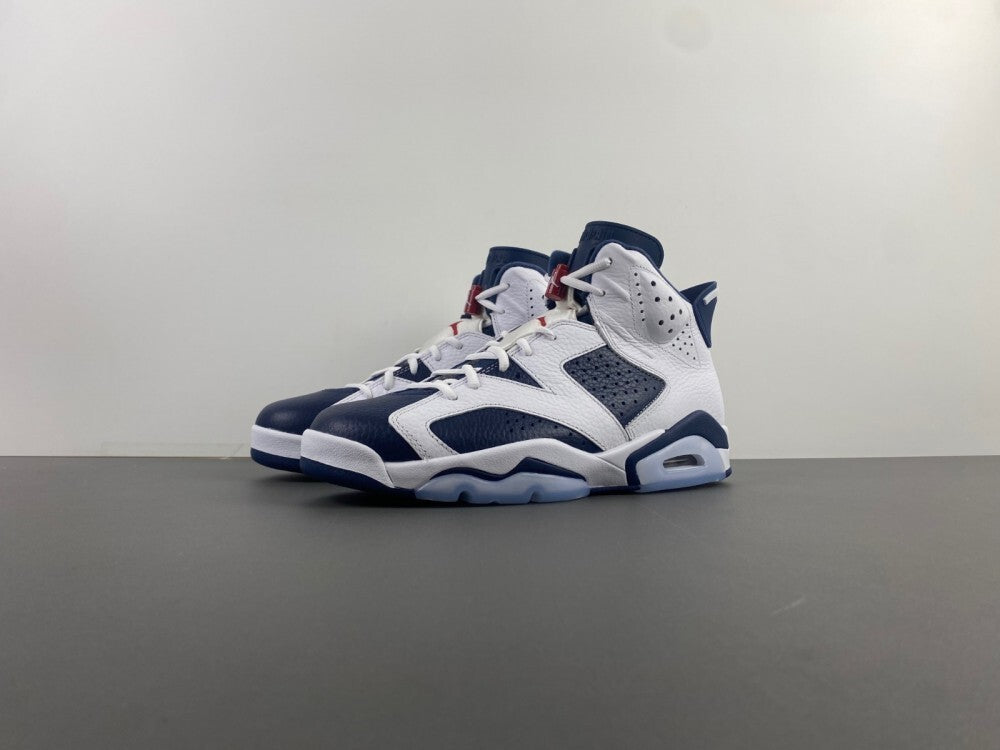 Air Jordan VI Retro "White / Midnight Navy / Varsity Red"
