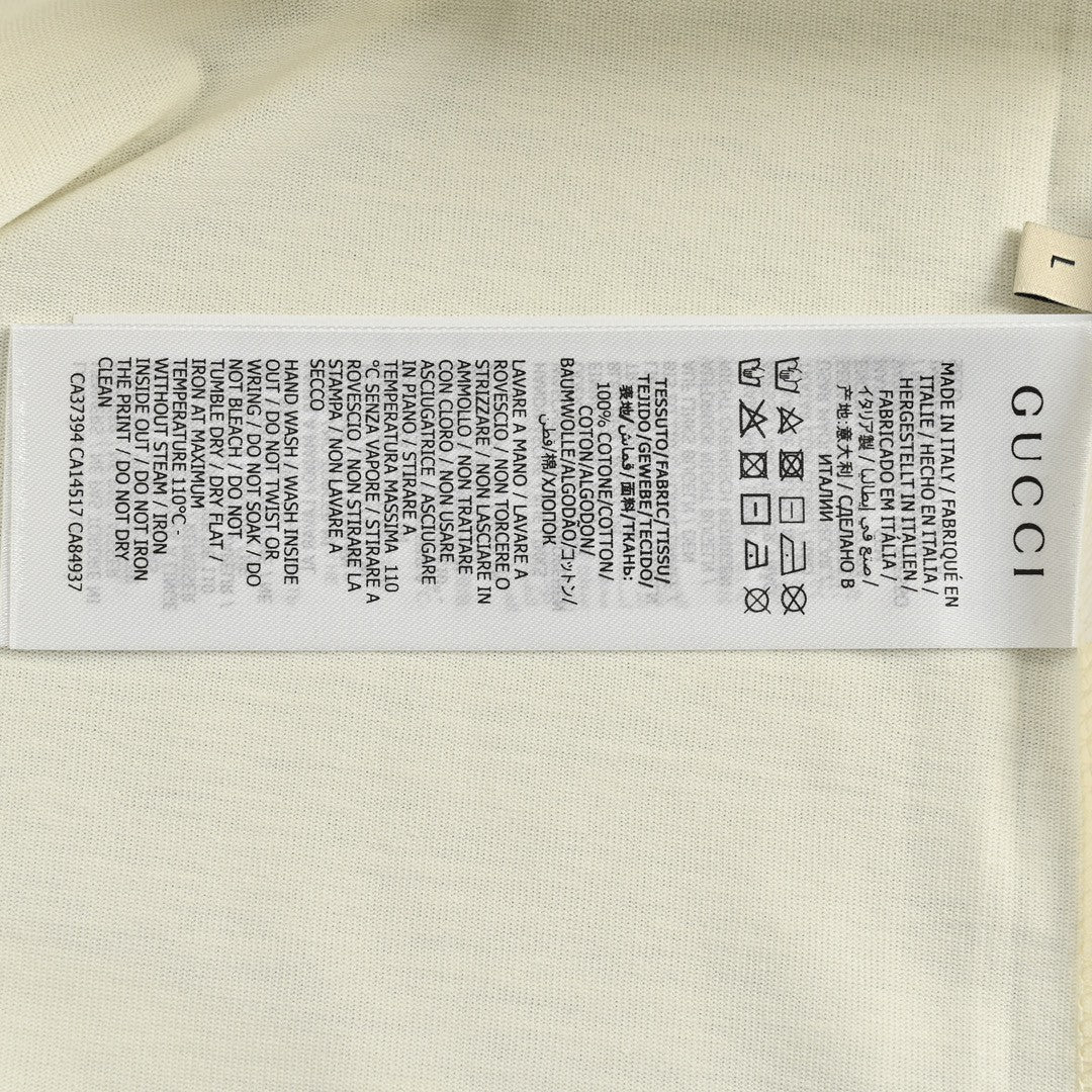 Gucci Graphic Cream T-Shirt