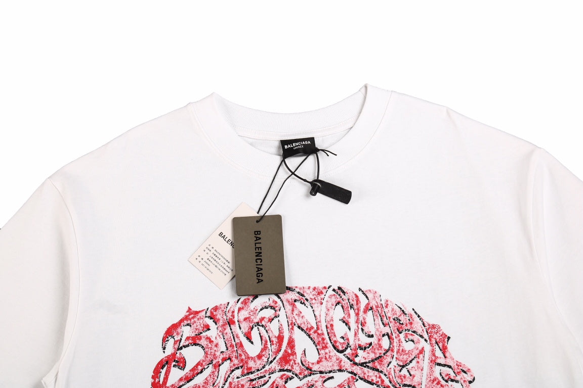 Balenciaga Graffiti Logo T-Shirt