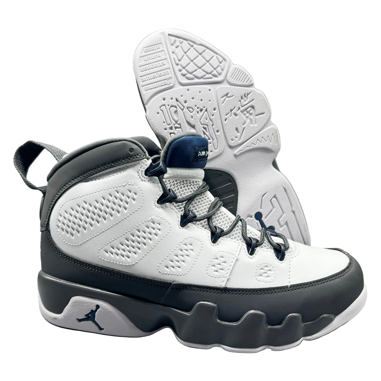 Air Jordan IX Retro "White / Dark Charcoal"