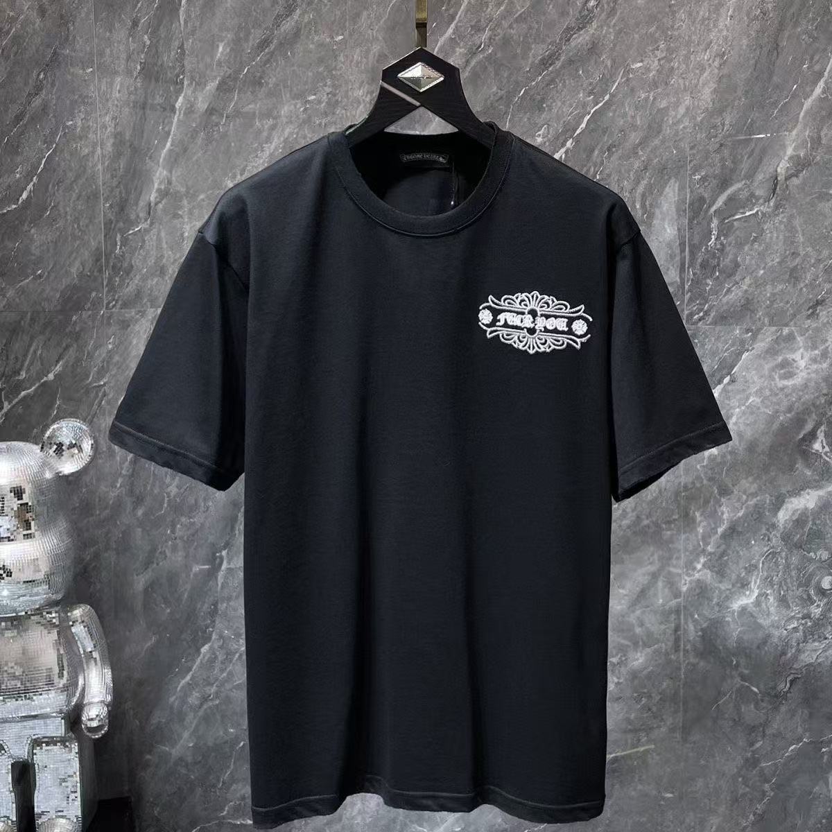 Chrome Hearts Classic Crewneck T-Shirt in Black/White