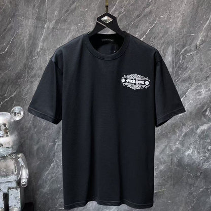 Chrome Hearts Classic Crewneck T-Shirt in Black/White