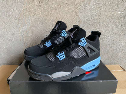 Air Jordan 4 Retro "Black Grey Blue"