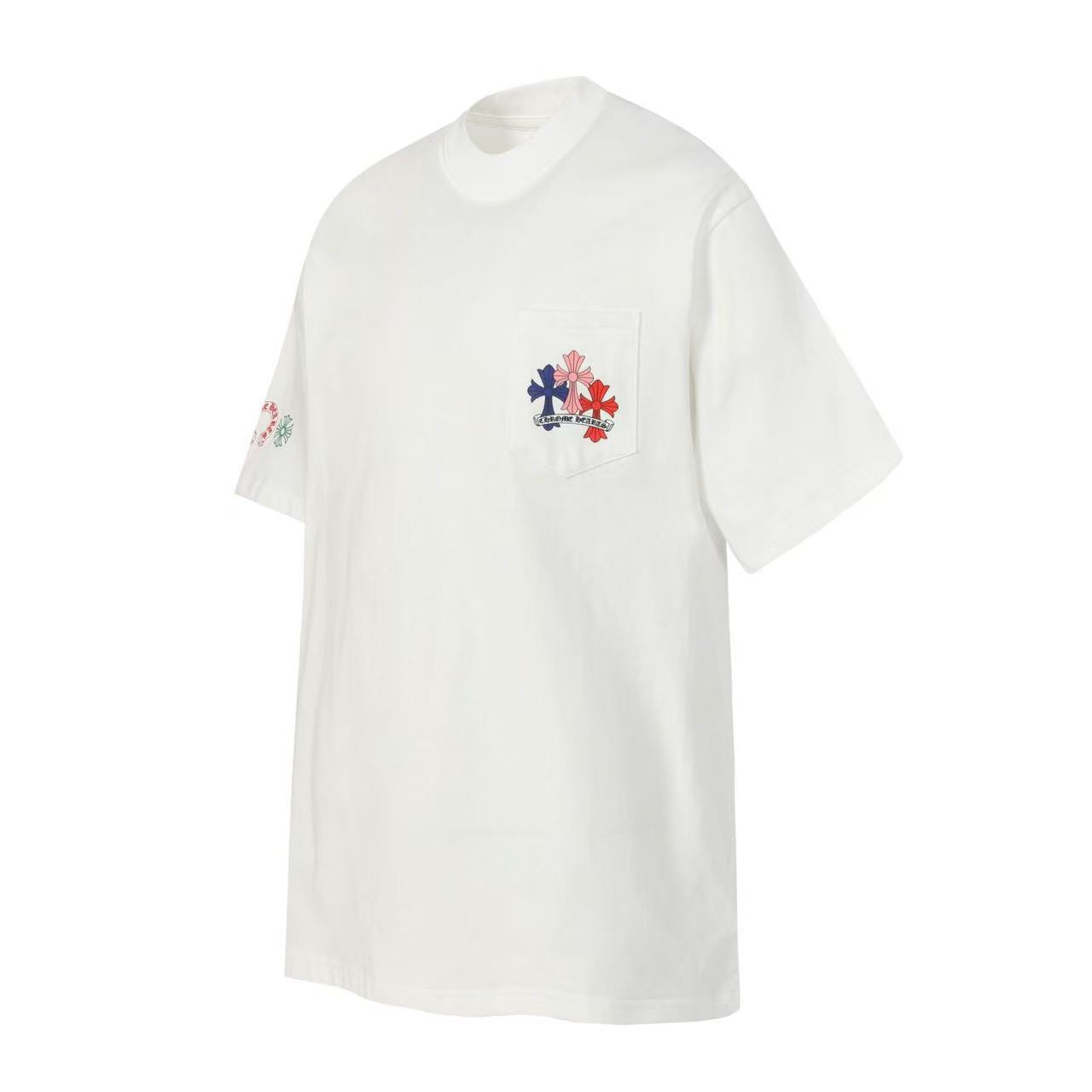 CHROME HEARTS Classic Crewneck T-Shirt in White