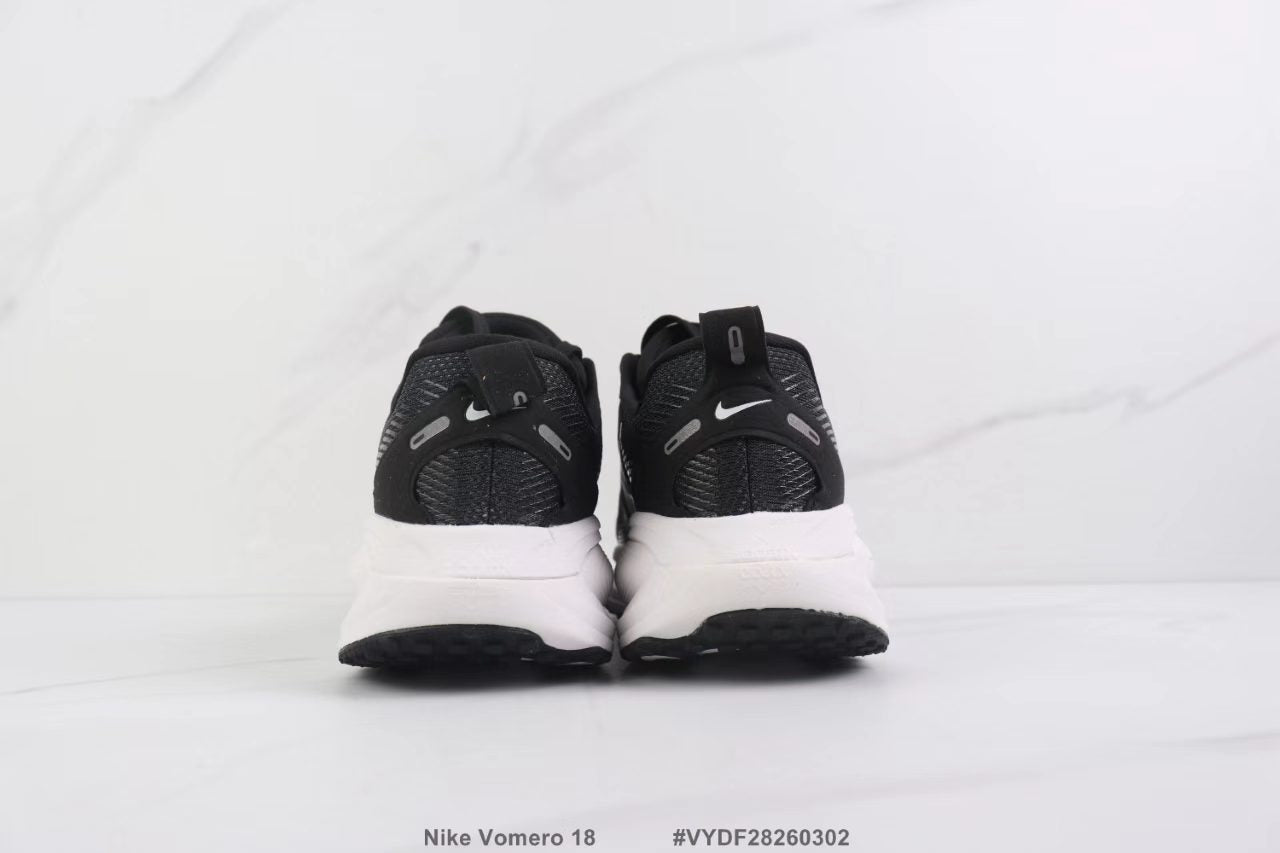 Nike Zoom Vomero with Black/White Swoosh: Monochromatic Precision