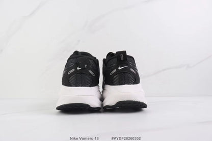 Nike Zoom Vomero with Black/White Swoosh: Monochromatic Precision