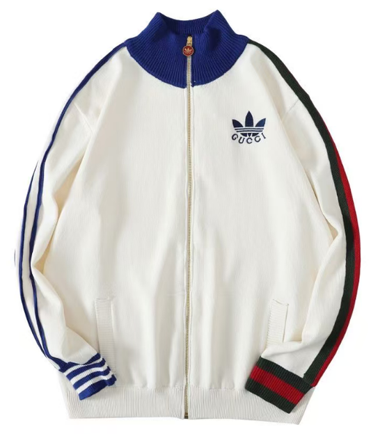 GUCCI x ADIDAS TRACK JACKET BEIGE