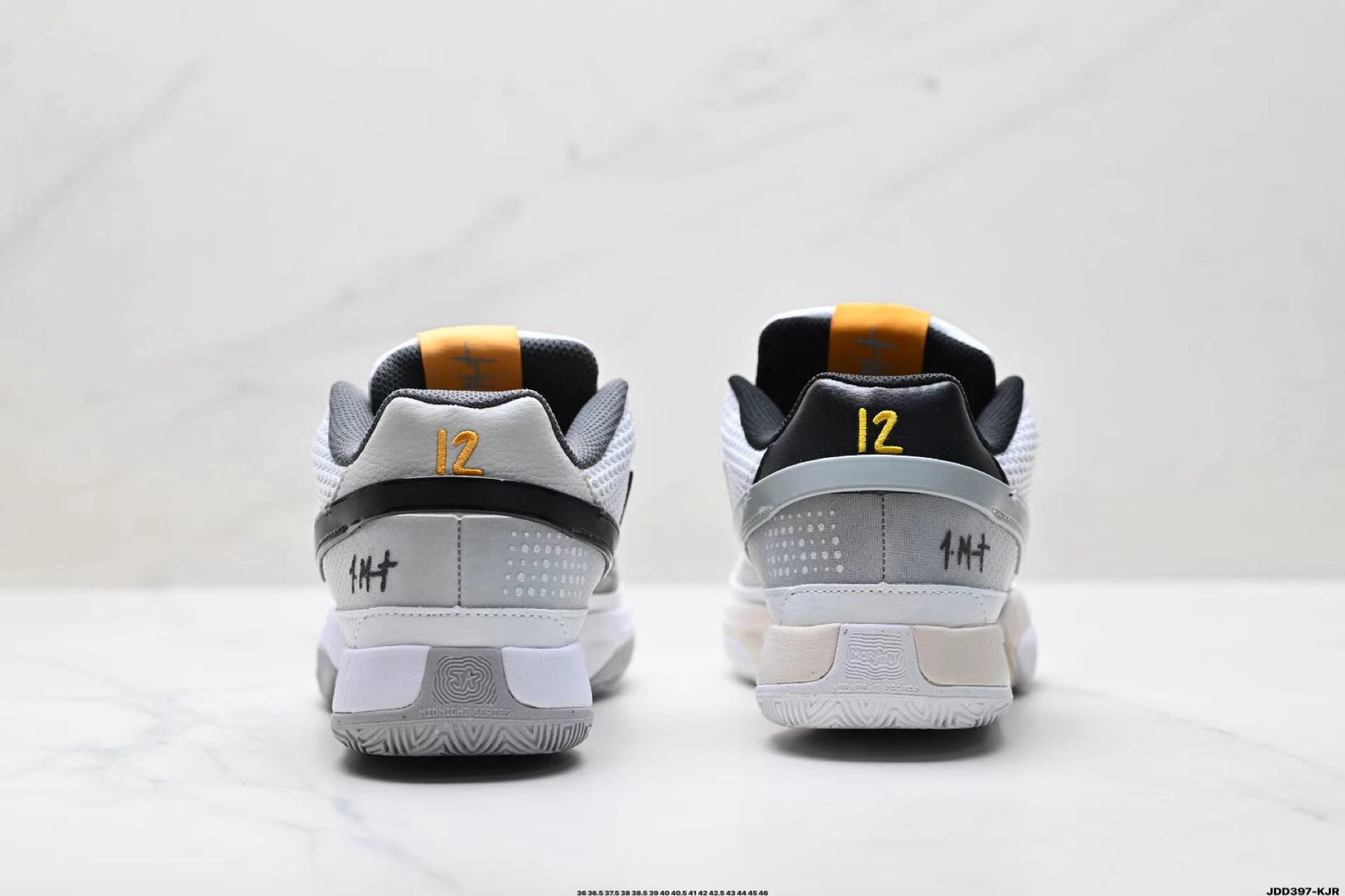 Nike Ja 1 in Grey/Black Split: Duality Playmaker