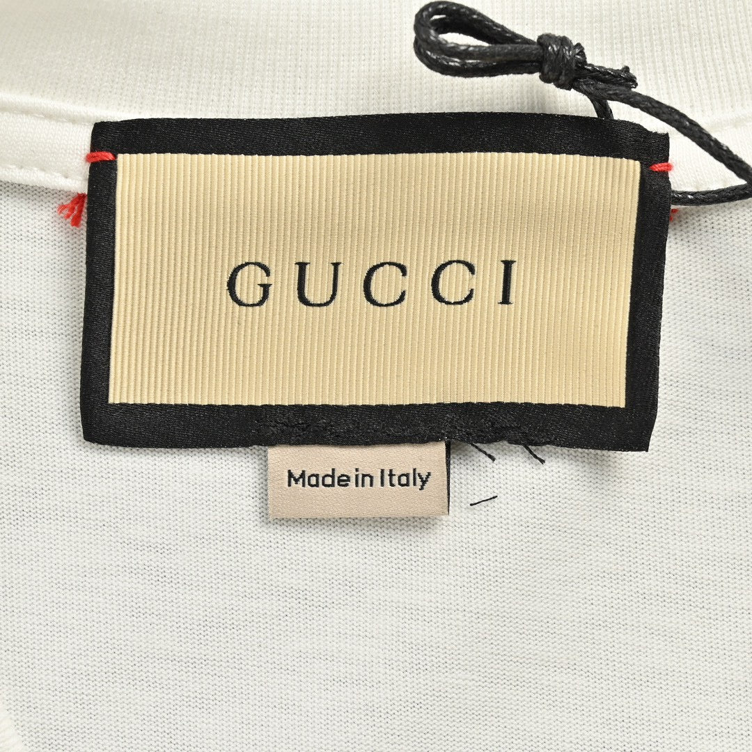 Gucci Cherry Graphic T-Shirt (White)