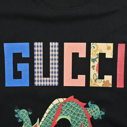 Gucci Dragon Graphic T-Shirt (Black)