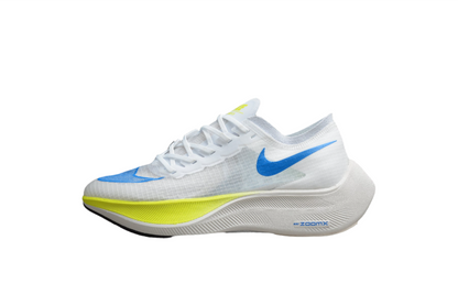 ZoomX Vaporfly NEXT% 2 White，Blue and Yellow