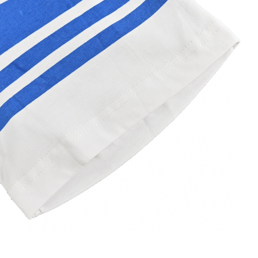 G*u*i gg blue stripe white t-shirt