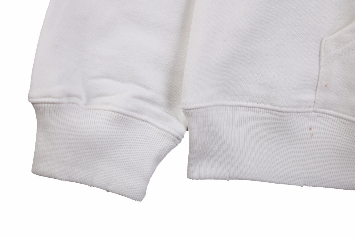 Balenciaga White Be Yourself Hoodie