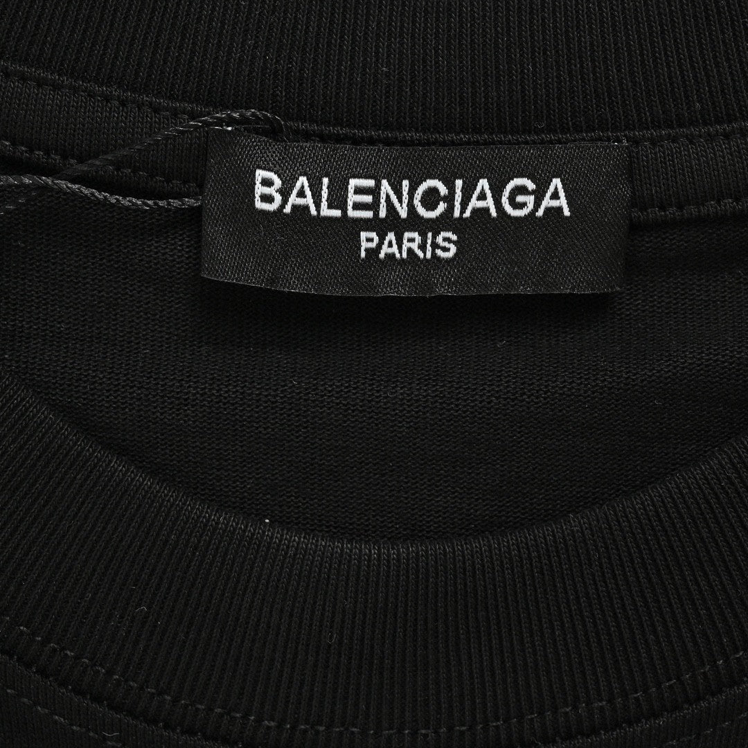 Ba*len*cia*ga bb logo t-shirt (black)