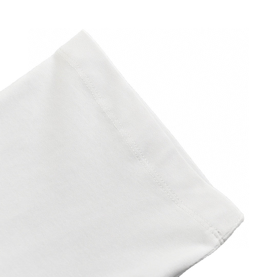 Balenciaga Tape Logo T-Shirt (White)