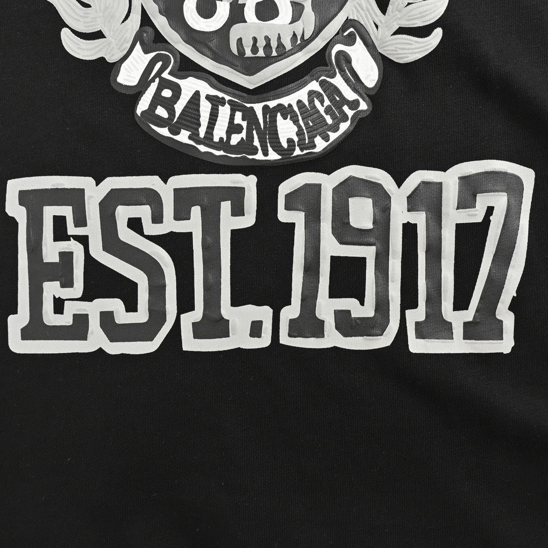 Ba*len*cia*ga est. 1917 crest t-shirt (black)