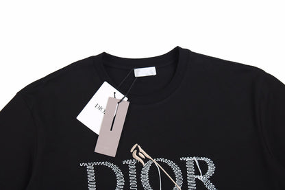 Dior T-Shirt with Tools and Logo Design