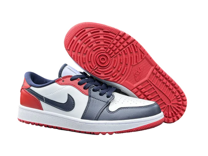 Air Jordan 1 Low "White/University Red/University Blue"