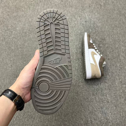 Air Jordan 1 Low “Olive Grey” – Premium Earth-Toned Low-Top