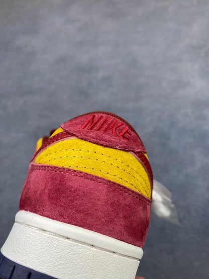 Nike Dunk “Yellow/Red” – High-Contrast Street Style