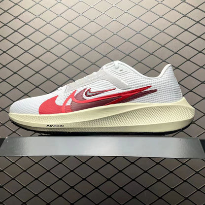 Nike Zoom Pegasus in White/Red: Ignition Ascent