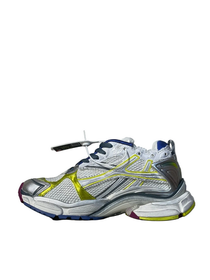 Balenciaga 7.5th Generation Sneaker in White/Blue/Yellow: Kinetic Chromatics
