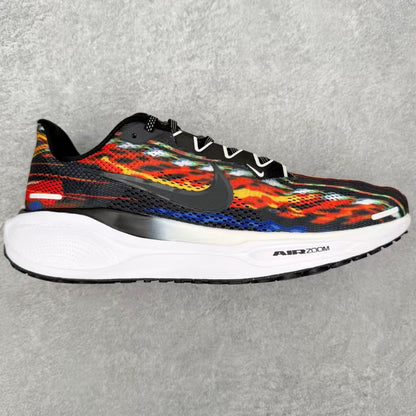 Nike Zoom Pegasus in Black/Red with Iridescent Detail: Nocturnal Ignition