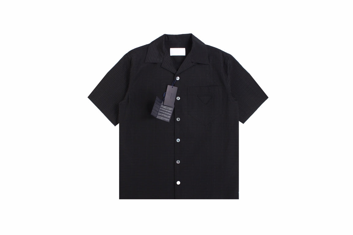 Pra*a short-sleeve button-up shirt