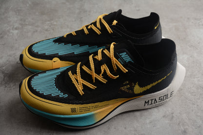 ZoomX Vaporfly NEXT% 2 Black,turquoise and Yellow 